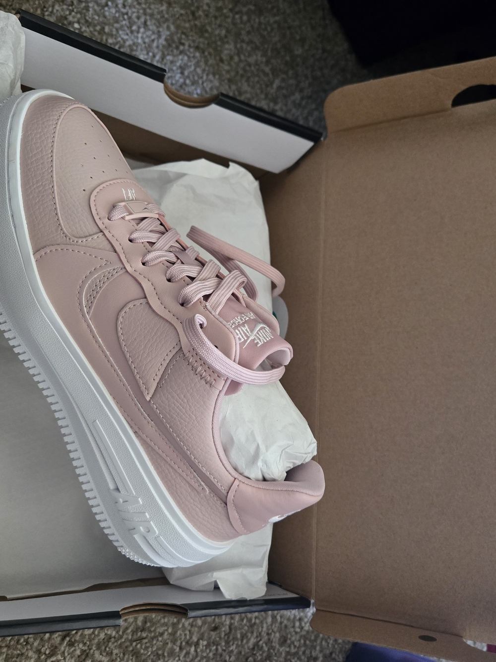 Nike Women’s Light Pink Platform Sneaker